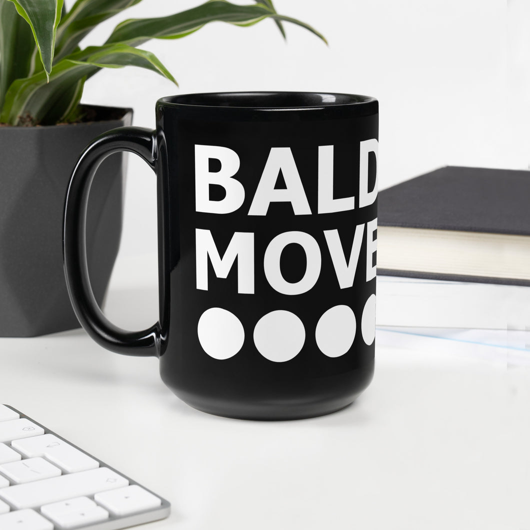 Bald Move Square Logo Mug