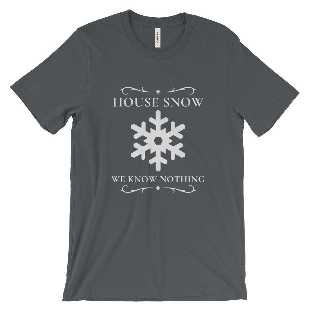 House Snow Unisex Tee